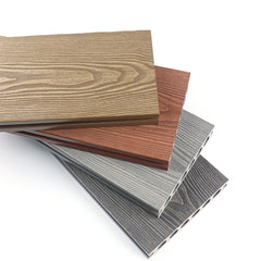 Natural Textured 3D Embossing Decking