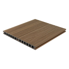 Anti bending wood plastic composite decking