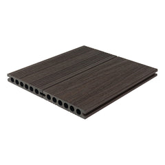 Anti bending wood plastic composite decking