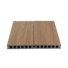 Wood Grain WPC Decking Boards for swimming pool