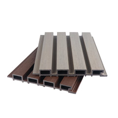 Weather Resistant Capped Slatted Composite Cladding